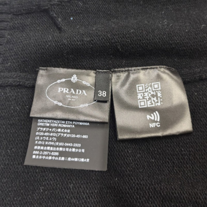 プラダ パーカー ブラック レディース 