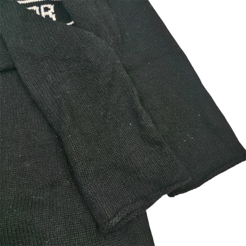 ディオール DIOR カシミヤロゴ ニットセーター 黒 