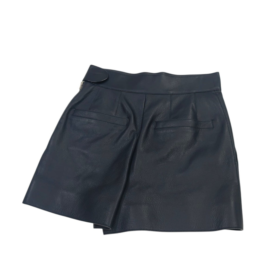 エルメス ゴートスキン ショートパンツ ネイビー レディース 