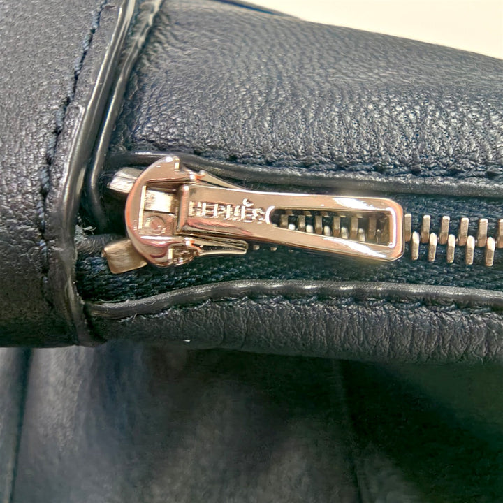 エルメス ゴートスキン ショートパンツ ネイビー レディース 