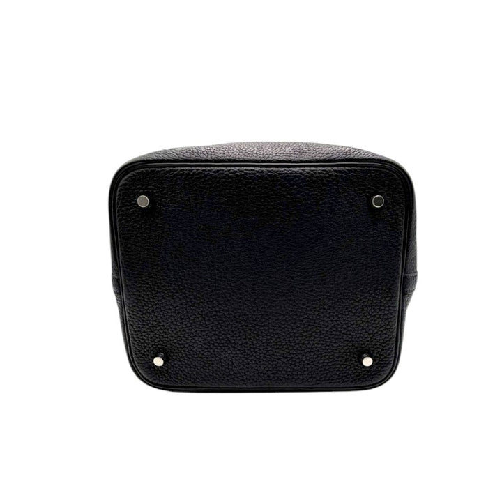 エルメス ピコタンロック MM 22 トリヨン ブラック シルバー金具 A刻印