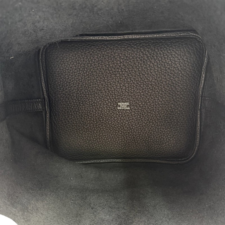 エルメス ピコタンロック MM 22 トリヨン ブラック シルバー金具 A刻印