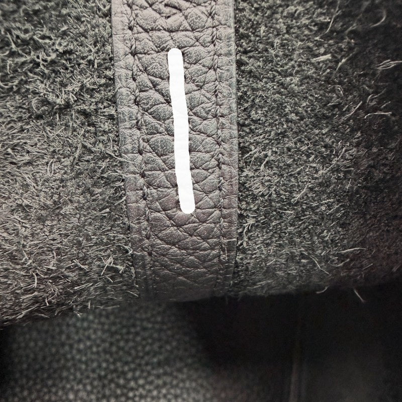 エルメス ピコタンロック MM 22 トリヨン ブラック シルバー金具 A刻印