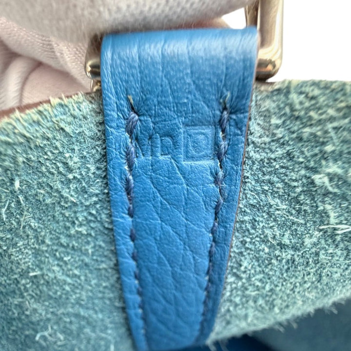 エルメス ピコタンロック MM 22 トリヨン ミコノス シルバー金具 □O刻印