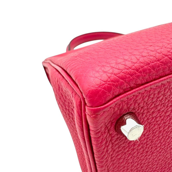 エルメス ケリー25 内縫い トゴ フランボワーズ シルバー金具 Z刻印