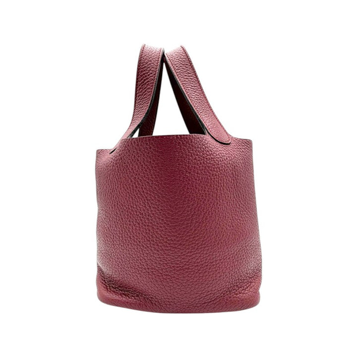 エルメス ピコタンロック PM 18 トリヨン ローズウッド シルバー金具 □O刻印