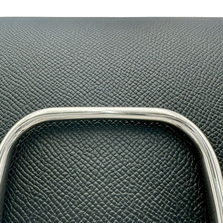 エルメス デッラカヴァッレリア ミニ エプソン ブラック シルバー金具 Z刻印