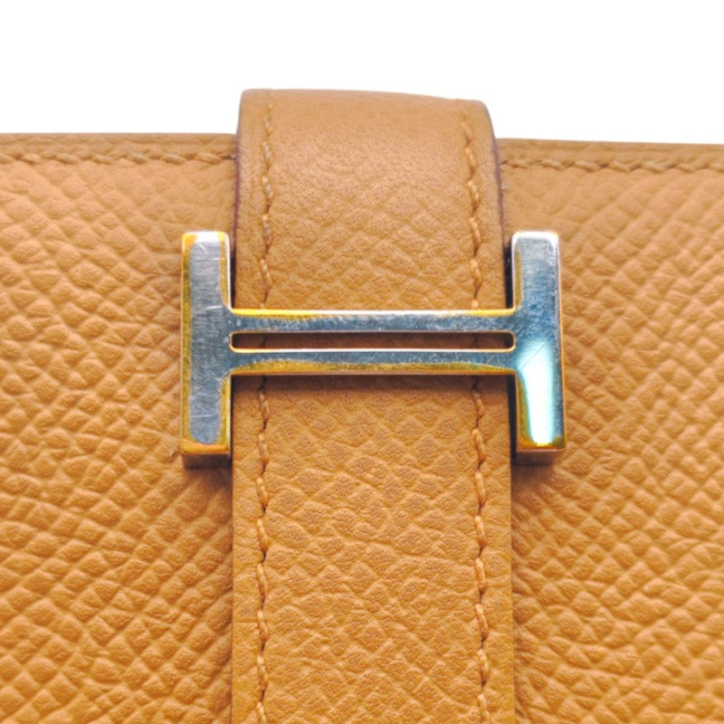 エルメス ベアンスフレ 長財布 エプソン セサミ シルバー金具 Y刻印