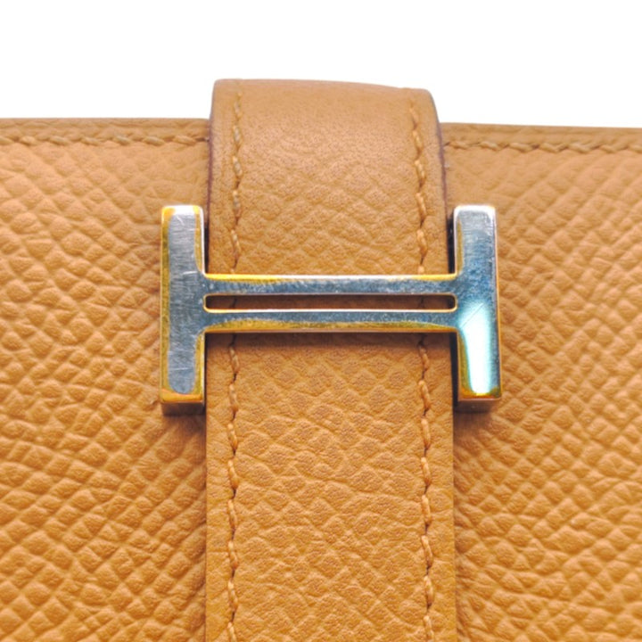 エルメス ベアンスフレ 長財布 エプソン セサミ シルバー金具 Y刻印