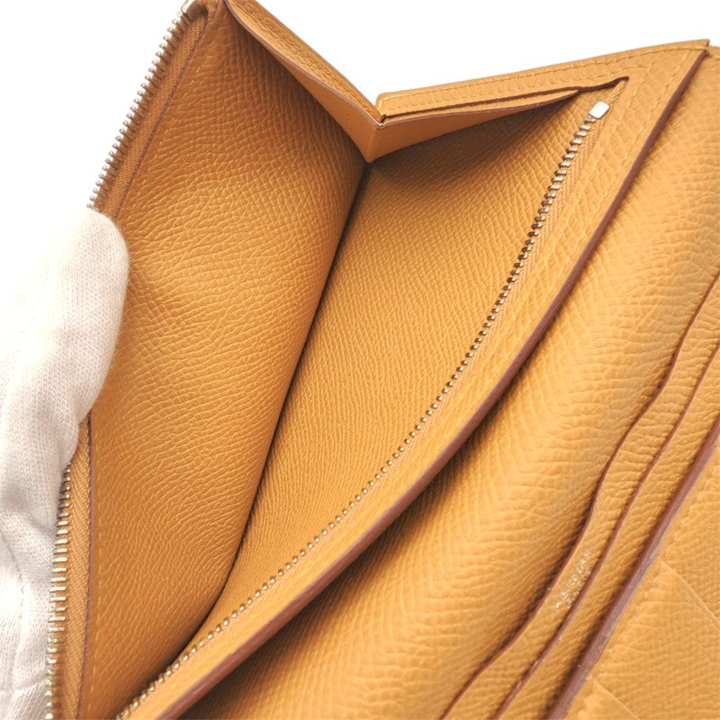 エルメス ベアンスフレ 長財布 エプソン セサミ シルバー金具 Y刻印