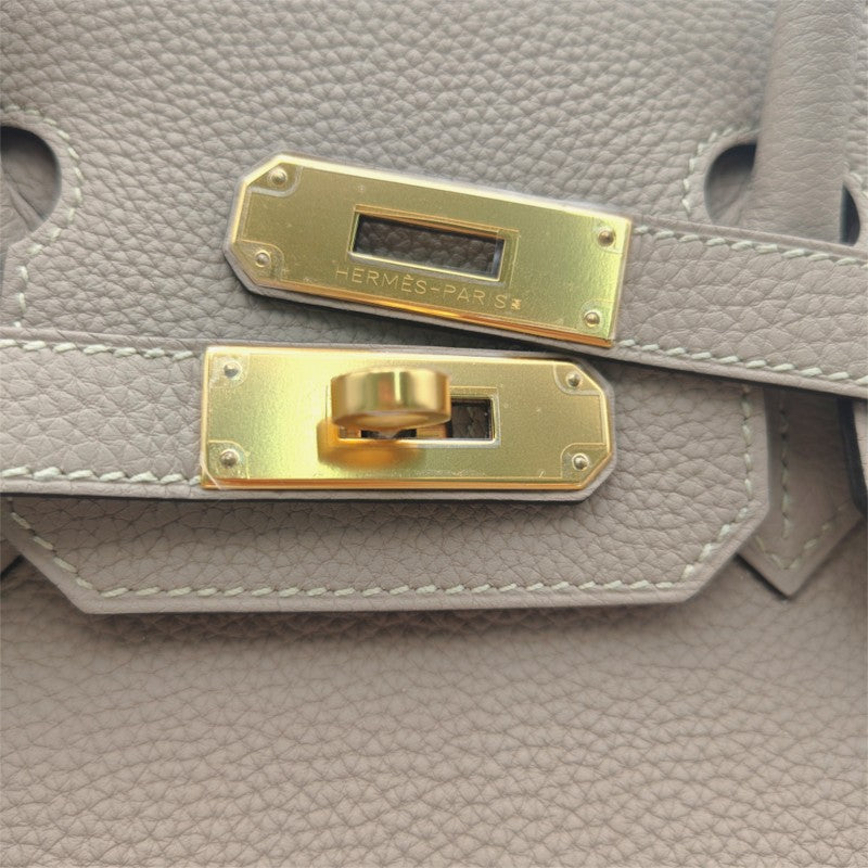 エルメス バーキン30 トゴ トゥルティエールグレー ゴールド金具 T刻印