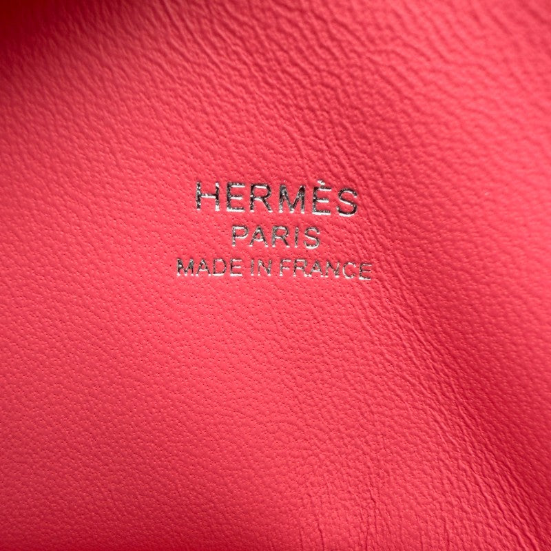 エルメス ボリード 1923 ミニ エバーカラー ローズアザレ シルバー金具 K刻印
