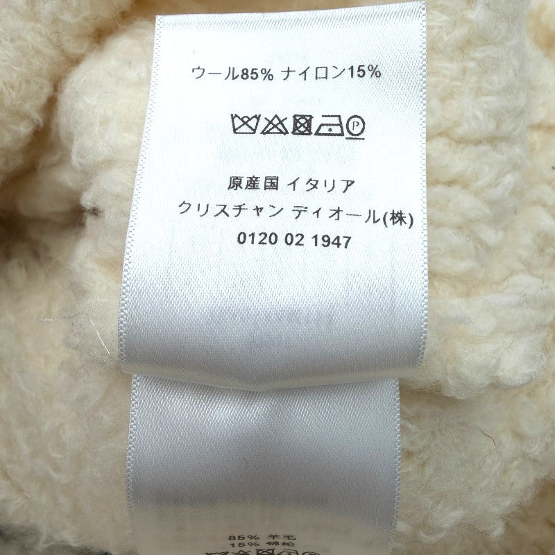 ディオール J’ADIOR 8 ジャディオール テディニット セーター アイボリー 