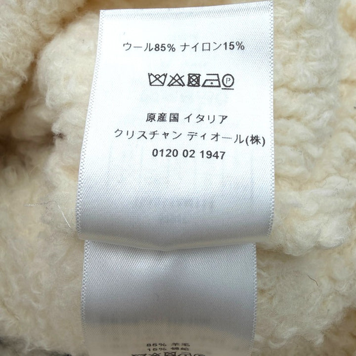 ディオール J’ADIOR 8 ジャディオール テディニット セーター アイボリー 