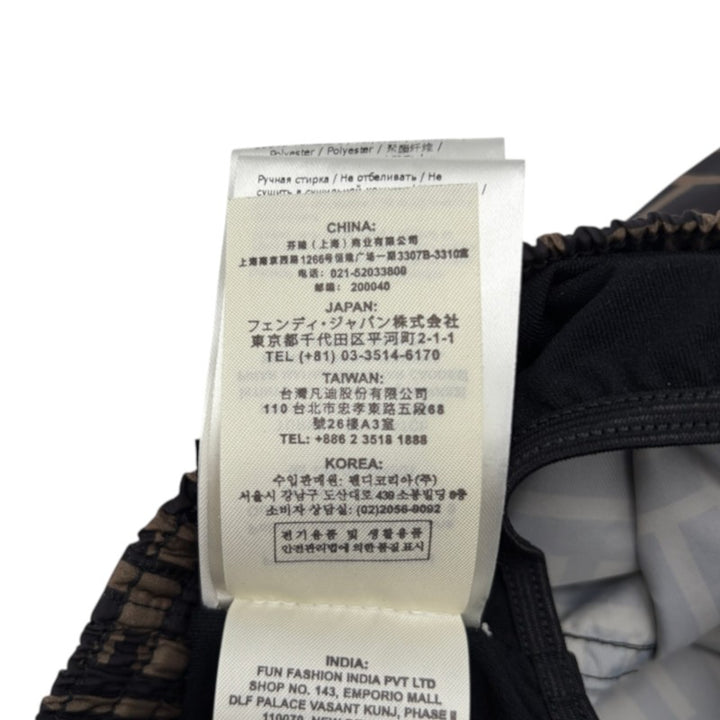フェンディ ズッカ柄 スイムパンツ 水着 ショートパンツ FXB077 A79F F13IZ 