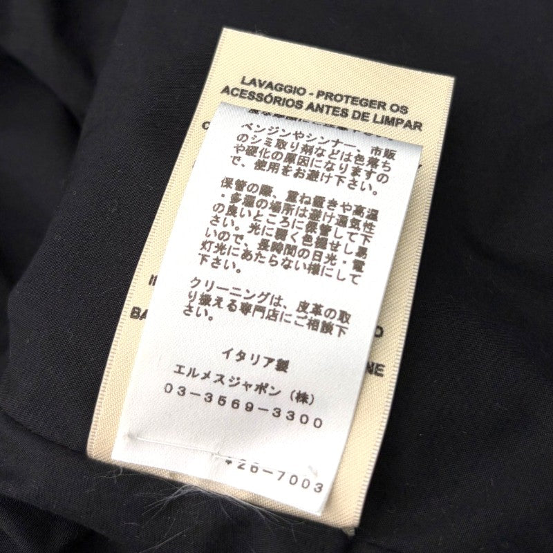 エルメス ライダースジャケット レザージャケット セリエ クルードセル 