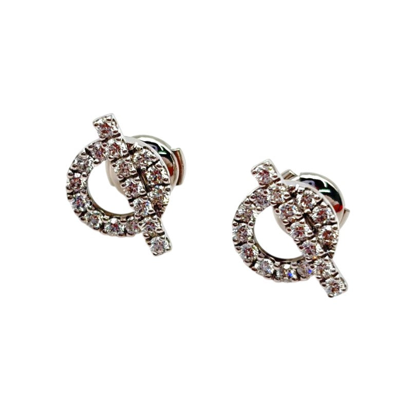 エルメス フィネス ピアス 34Pダイヤモンド 0.92ct WG H219510B 00