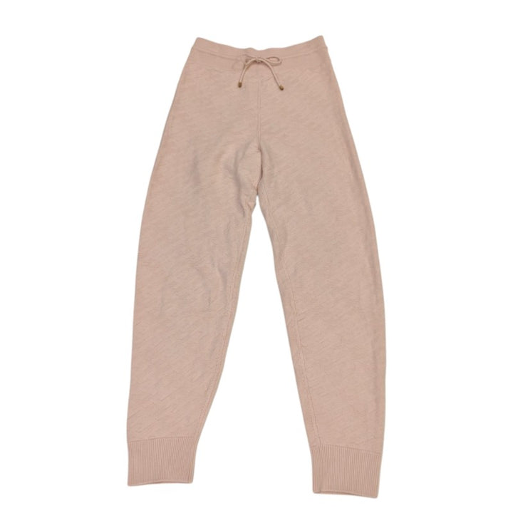 エルメス リブニットパンツ ヴァージンウール ピンク 2E2411DE 