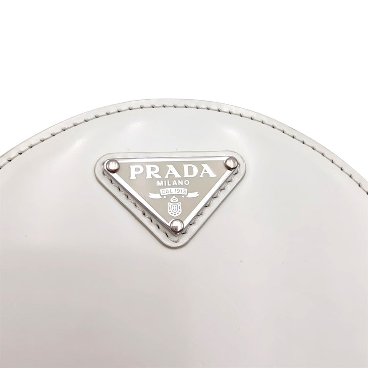 プラダ チェーンショルダー ポーチ ホワイト 1NR003