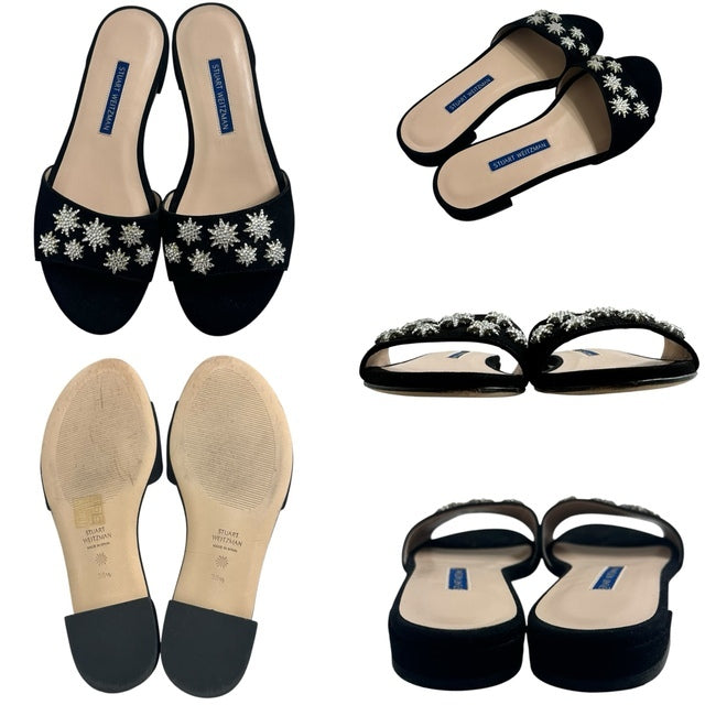 Stuart Weitzman / ビジュー付き サンダル 36.5