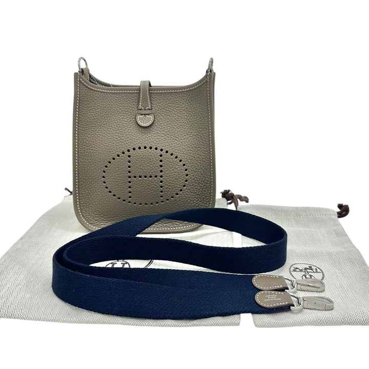 HERMES / エルメス　エブリンTPM トリヨン エトゥープ SV金具 K刻印