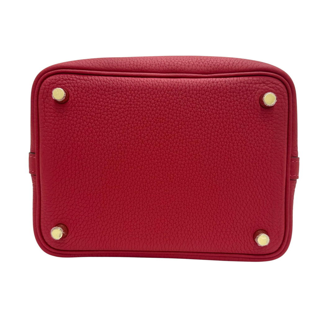 HERMES / エルメス　ピコタンロックPM トリヨン ルージュザック G金具 U刻印