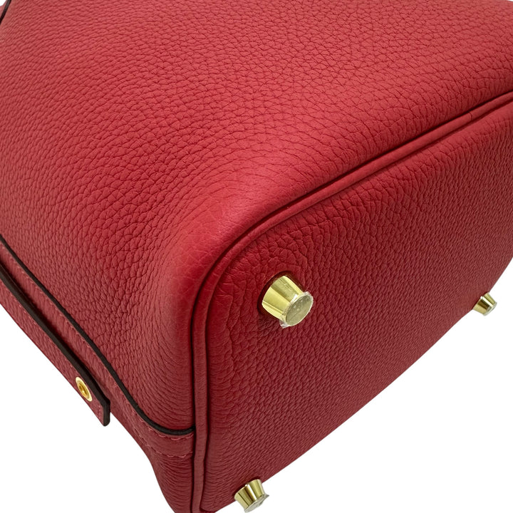 HERMES / エルメス　ピコタンロックPM トリヨン ルージュザック G金具 U刻印