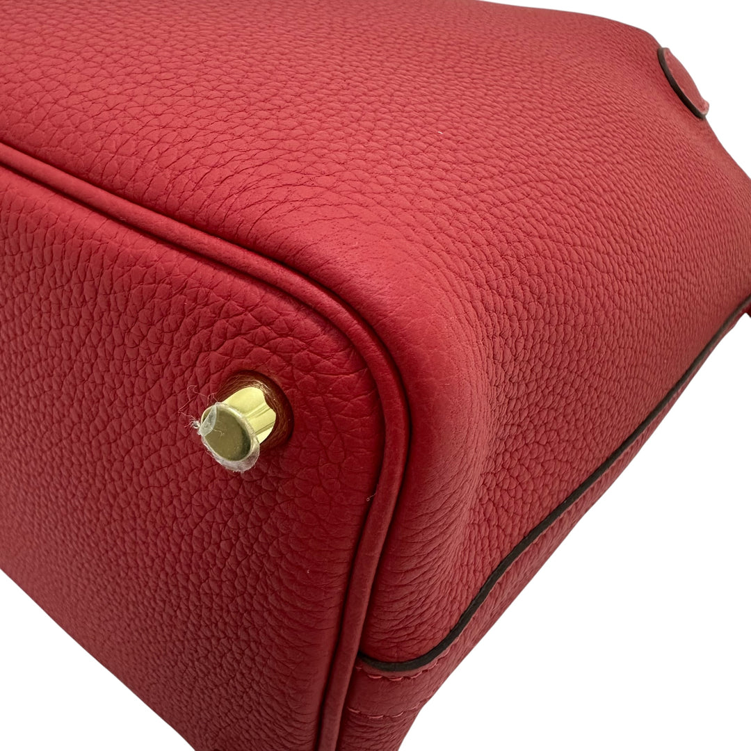 HERMES / エルメス　ピコタンロックPM トリヨン ルージュザック G金具 U刻印