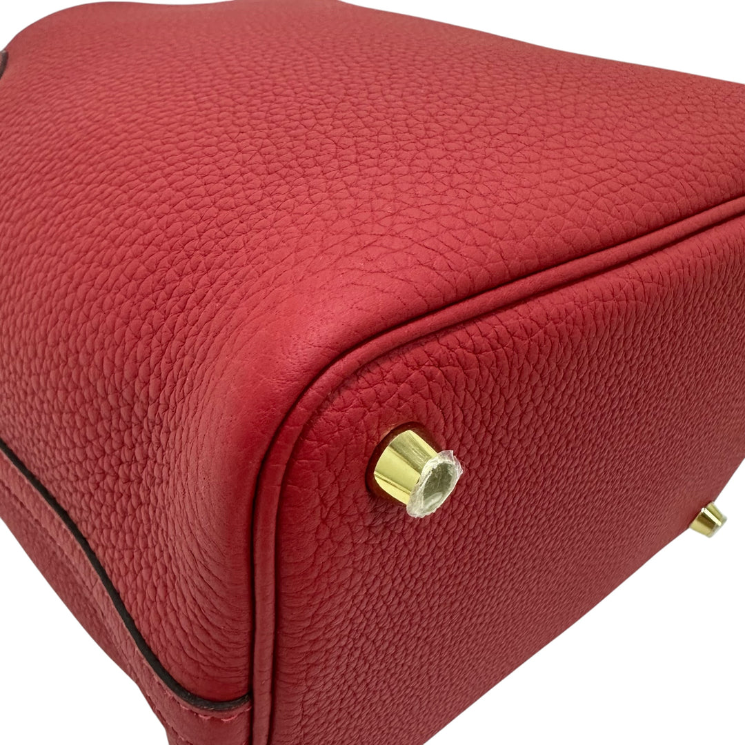 HERMES / エルメス　ピコタンロックPM トリヨン ルージュザック G金具 U刻印
