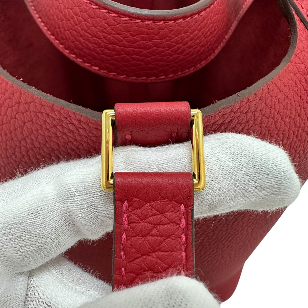 HERMES / エルメス　ピコタンロックPM トリヨン ルージュザック G金具 U刻印