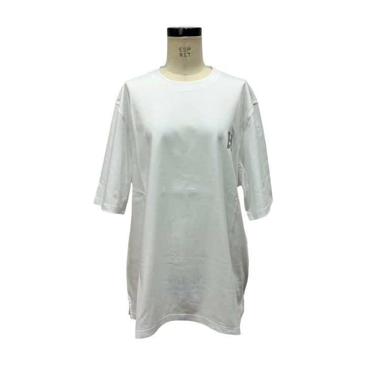 HERMES / エルメス　Tシャツ ミニレザーパッチ《アッシュヴァル》