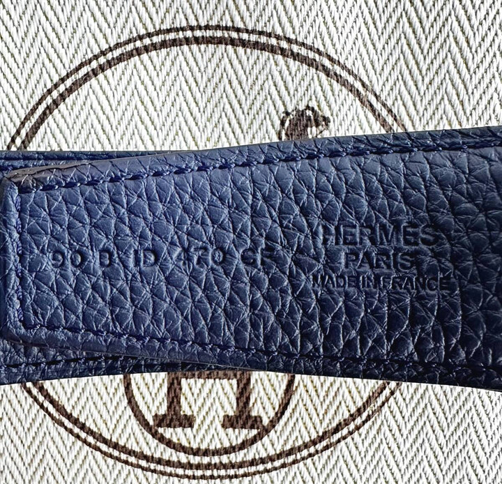 HERMES / ベルトバックル《H・オ・カレ》＆リバーシブルベルト32ｍｍ