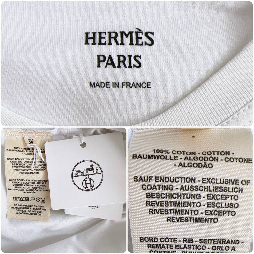 HERMES / Ｔシャツ《カルトゥッシュ》34