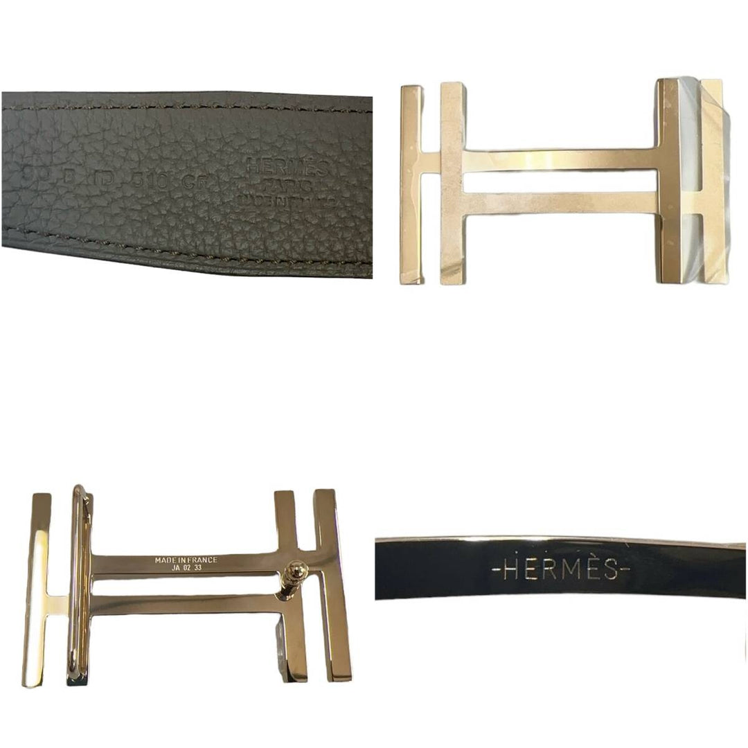 HERMES / ベルトバックル《H・オ・カレ》＆リバーシブルベルト 32ｍｍ