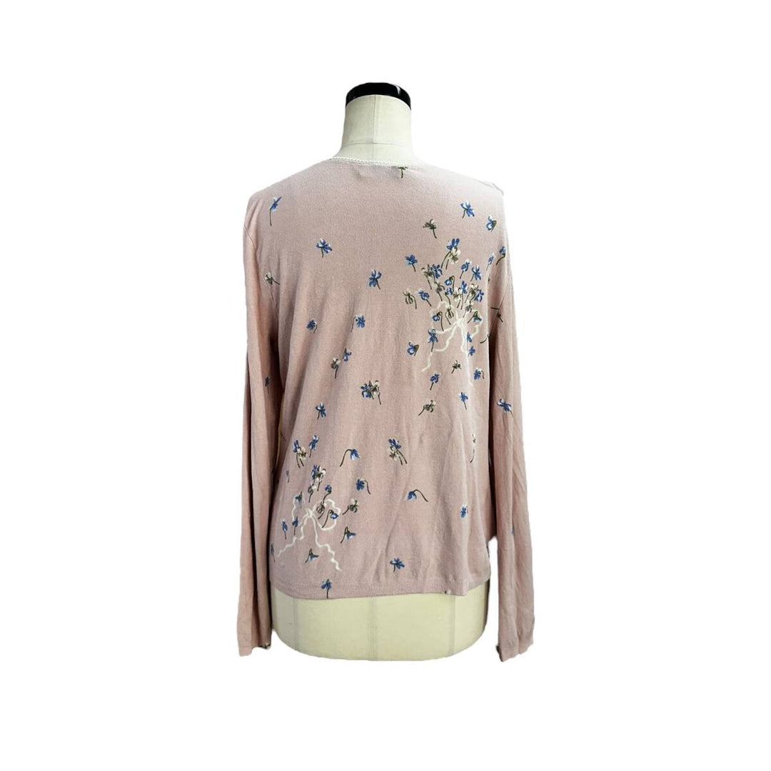 Blumarine  / 花柄カーディガン M