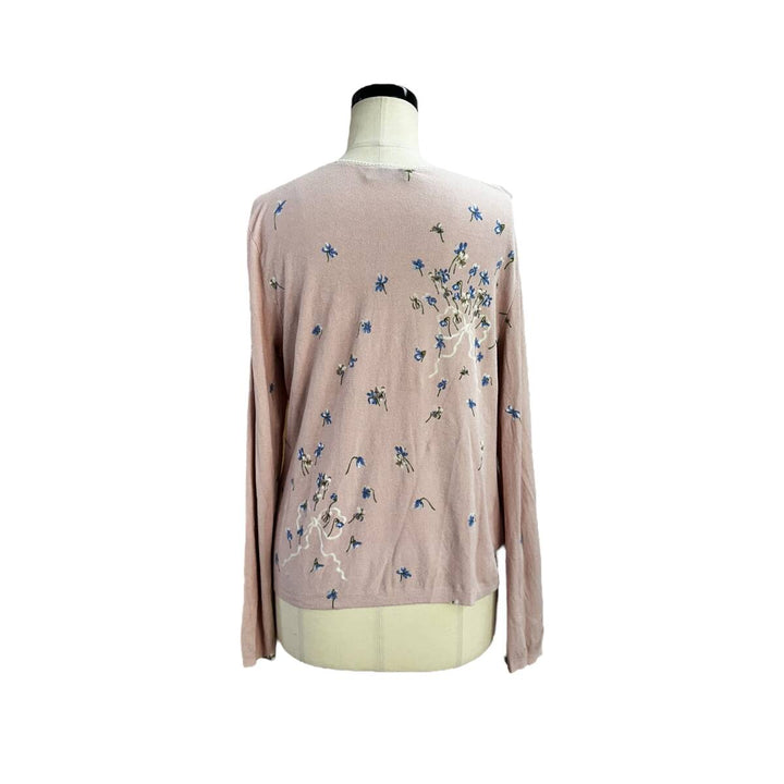 Blumarine  / 花柄カーディガン M