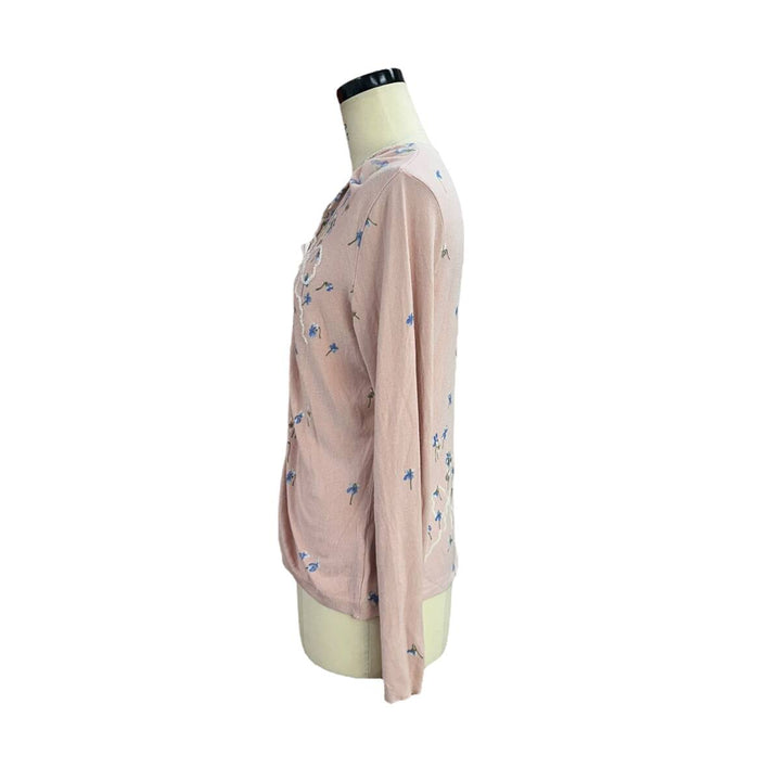 Blumarine  / 花柄カーディガン M