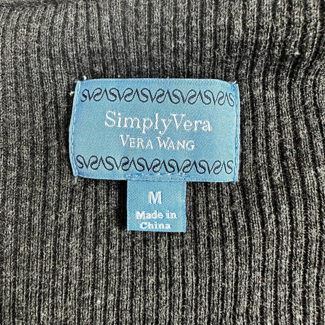 SimplyVera VERA WANG / スパンコール装飾付きカーディガン M