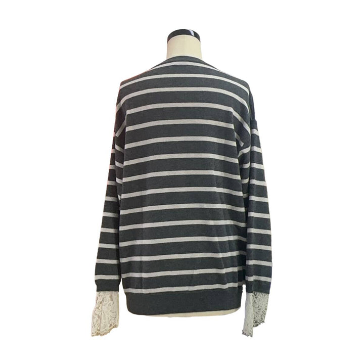 BRUNELLO CUCINELLI / カシミアプルオーバーセーター L