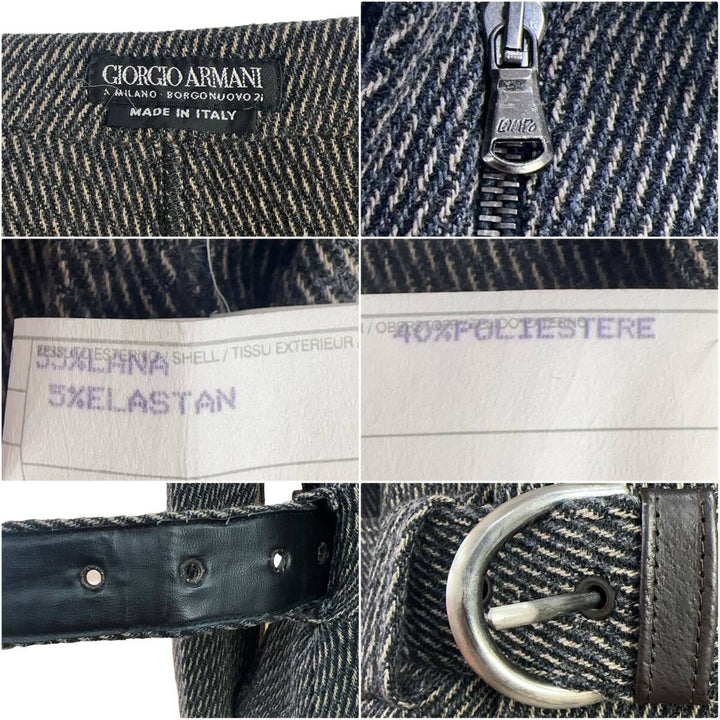 GIORGIO ARMANI / ベルト付きジャケット