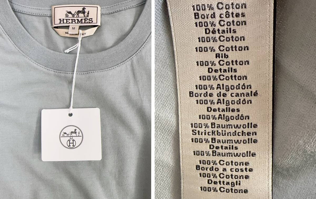HERMES / ライン Tシャツ M