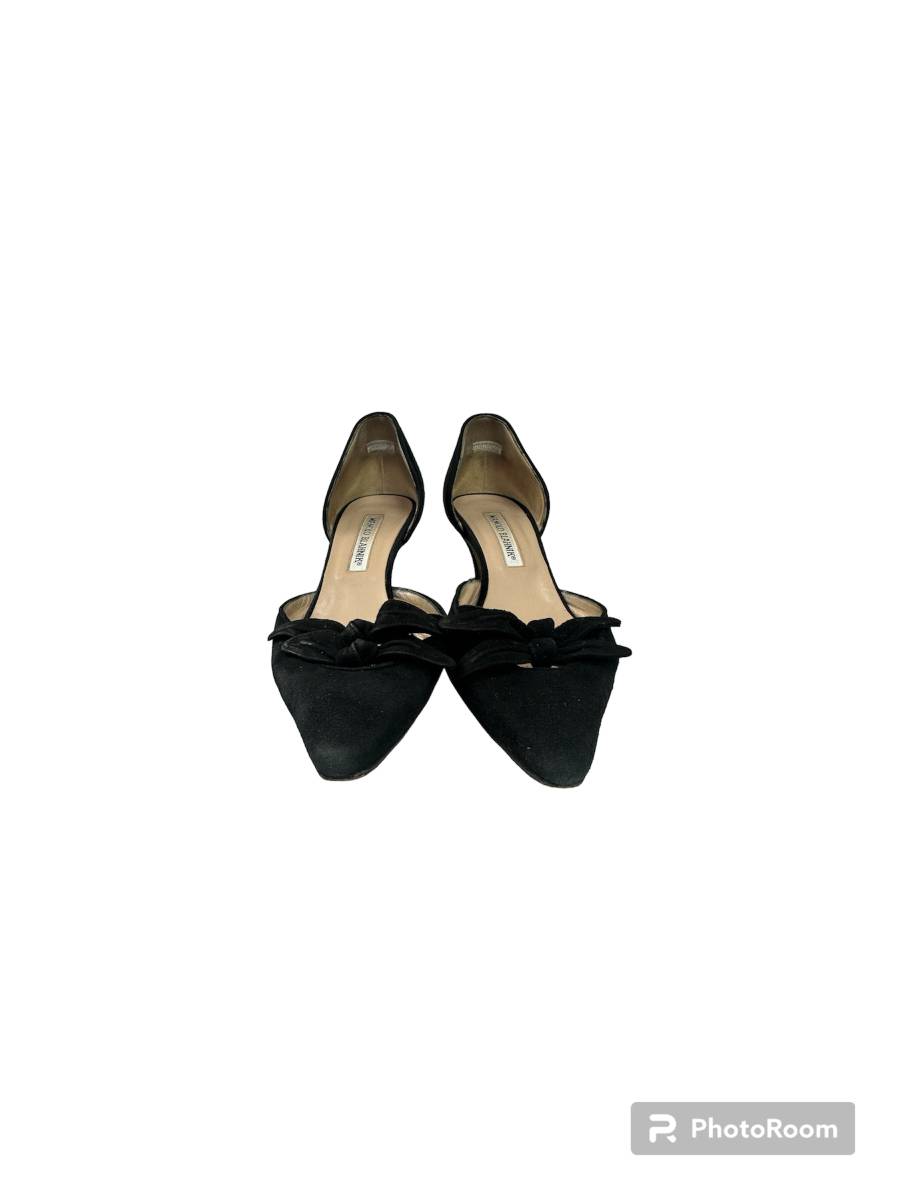MANOLO BLAHNIK / リボン付きピンヒール