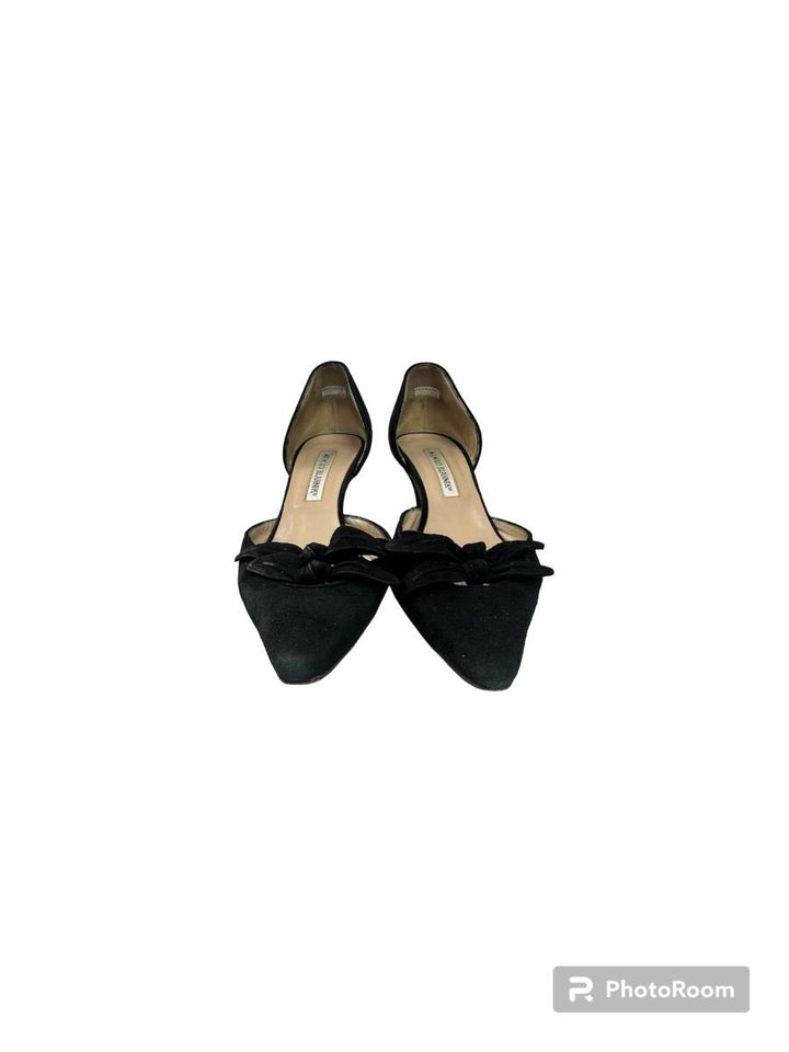 MANOLO BLAHNIK / リボン付きピンヒール