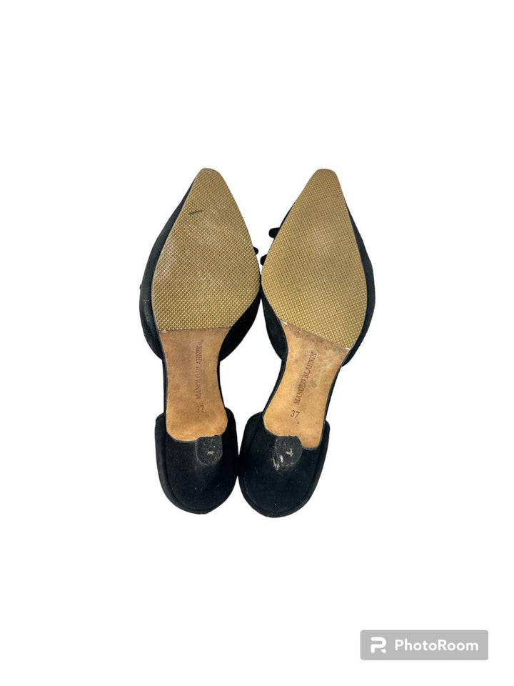 MANOLO BLAHNIK / リボン付きピンヒール